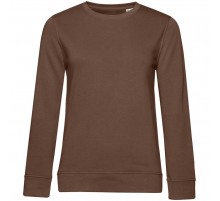 Свитшот женский BNC Inspire (Organic), коричневый (мокко)