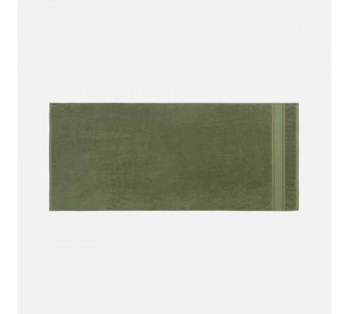 Полотенце махровое Terrychic, среднее, зеленое