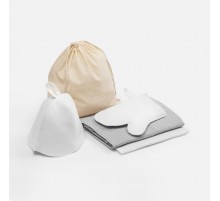 Банный набор Heat Therapy ver.2, женский, светло-серый