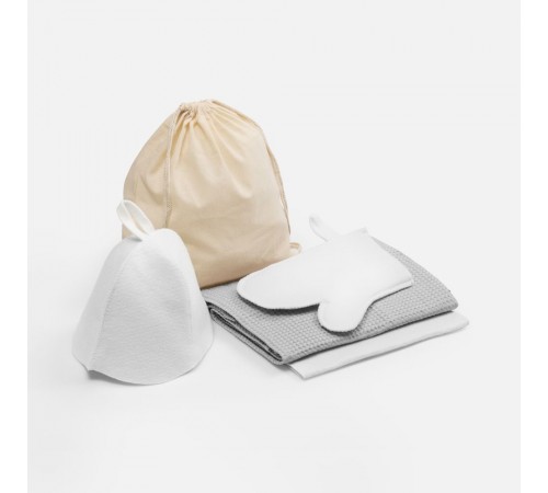 Банный набор Heat Therapy ver.2, женский, светло-серый