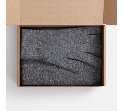 Набор Knit Warm, серый