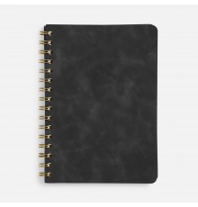 Ежедневник Spiral, недатированный, черный