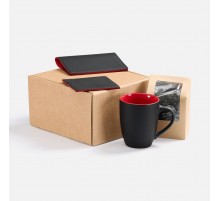 Набор Multimo Tea, черный с красным