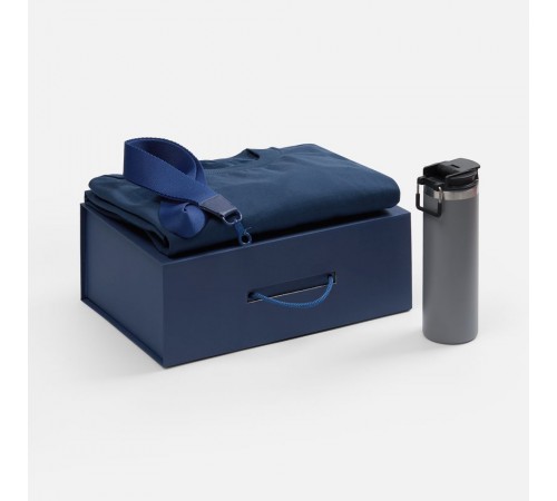 Коробка складная New Case Fold, темно-синяя