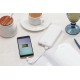 Аккумулятор Quick Charge Wireless 10000 мАч, черный