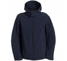 Куртка мужская Hooded Softshell темно-синяя
