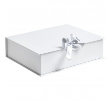 Коробка на лентах Tie Up, белая