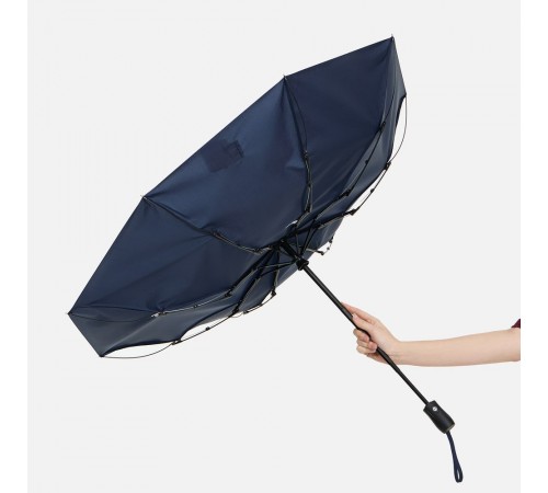 Зонт складной Brellix, темно-синий