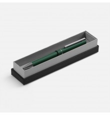 Ручка шариковая Blade Soft Touch в футляре, зеленая