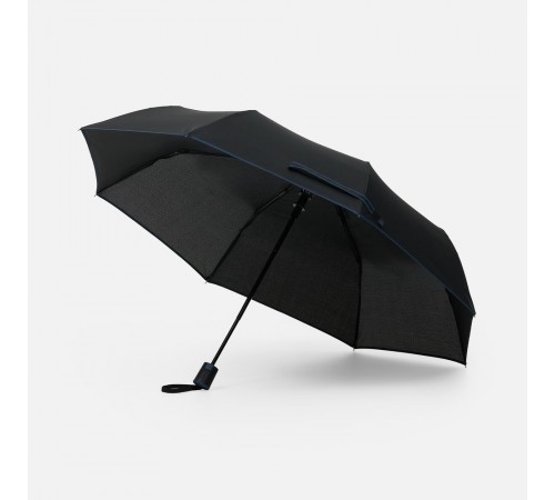 Зонт складной Edgeline, темно-синий