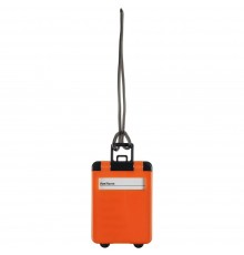 Бирка для багажа Trolley, оранжевая