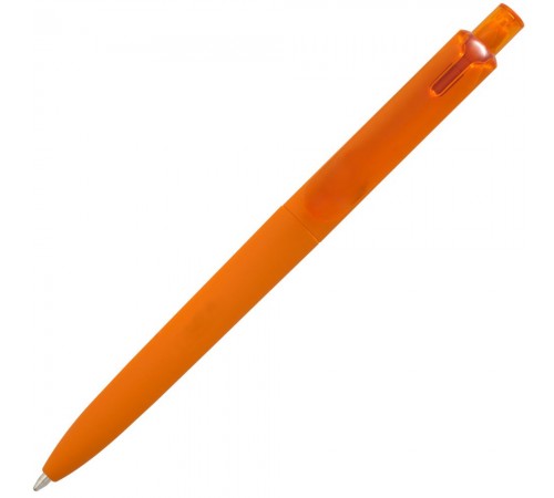 Ручка шариковая Prodir DS8 PRR-Т Soft Touch, оранжевая