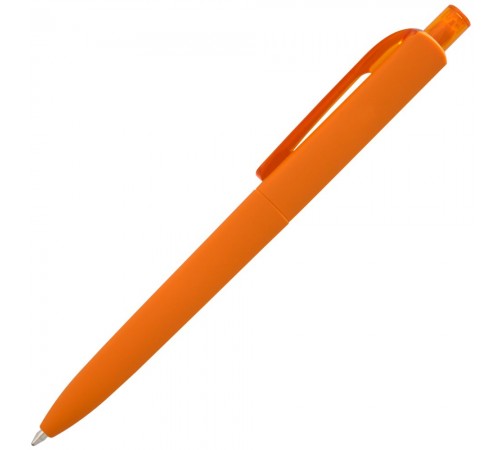 Ручка шариковая Prodir DS8 PRR-Т Soft Touch, оранжевая