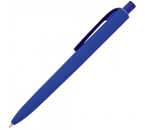 Ручка шариковая Prodir DS8 PRR-Т Soft Touch, синяя