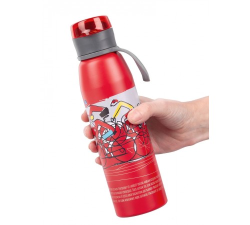 Бутылка для воды Billy Gym, матовая красная