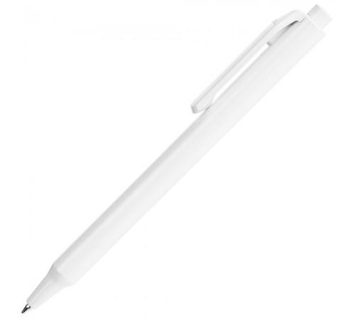 Ручка шариковая Pigra P04 Polished, белая