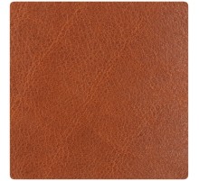 Лейбл кожаный Sinatu, L, горчичный