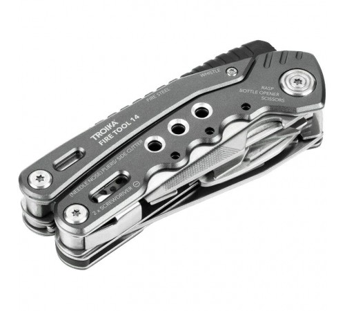 Мультитул Fire Tool 14, серый