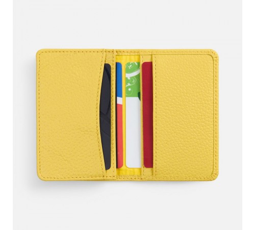 Футляр для визиток Unison, желтый
