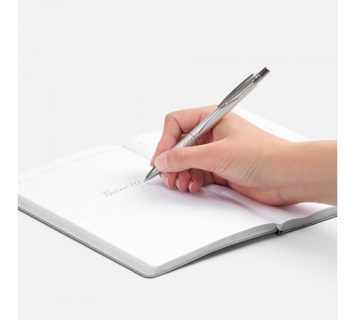 Ручка шариковая SparkLine, серебристая