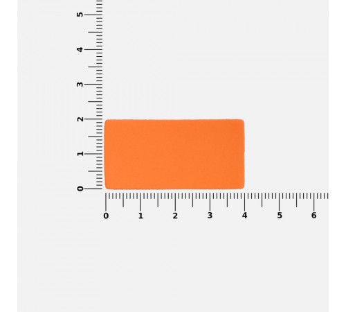 Лейбл Listra Soft Touch, XS, оранжевый