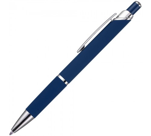 Ручка шариковая Chromos Soft Touch, синяя