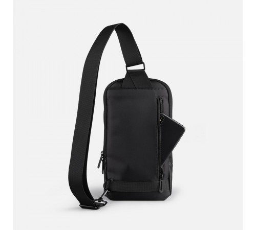 Рюкзак на одно плечо Solnex, черный