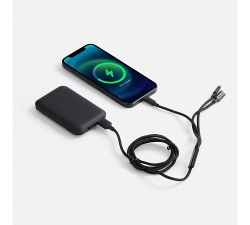 Кабель Triple Charge в футляре ver.2, черный