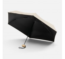Зонт складной RainCase в чехле-сумке, бежевый