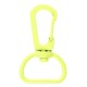 Застежка-карабин Snap Hook, M, желтый неон