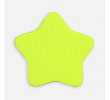 Наклейка тканевая Lunga Bial, M, желтый неон