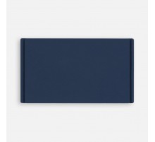 Лейбл из ПВХ Dzeta, M, темно-синий