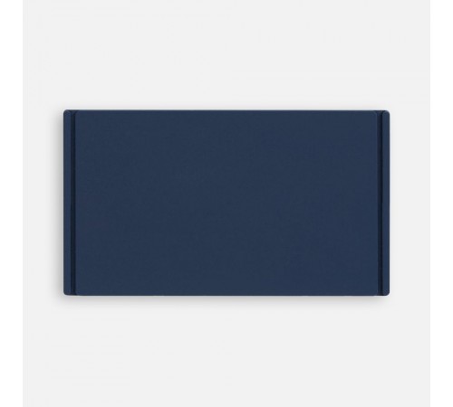 Лейбл из ПВХ Dzeta, M, темно-синий