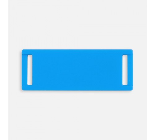 Лейбл из ПВХ Kova, голубой