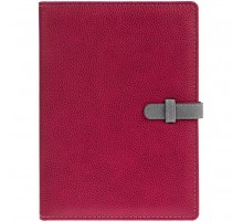 Ежедневник Cortex, недатированный, малиновый