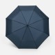 Зонт складной Smooth Move с плавным закрытием, темно-синий