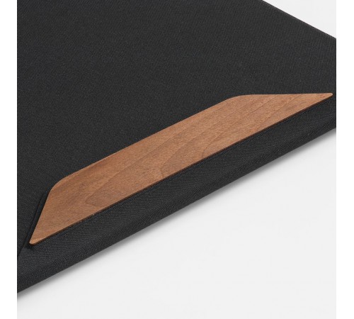 Папка с блокнотом Firmans, черная