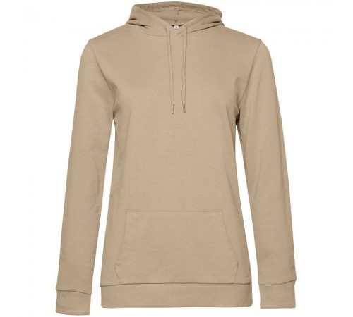 Толстовка с капюшоном женская Hoodie, бежевая