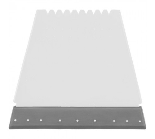 Скребок с водосгоном Snowie, белый