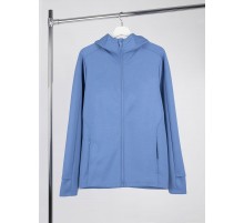 Куртка с капюшоном унисекс Begi, синяя