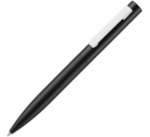 Ручка шариковая Inkolor, черная с белым
