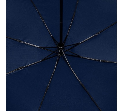 Зонт складной Ribbo, темно-синий