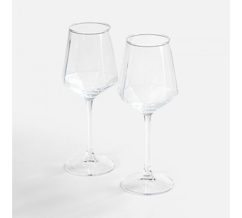 Набор из 2 бокалов для вина Fasetti
