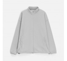 Куртка флисовая унисекс Nebo, светло-серая