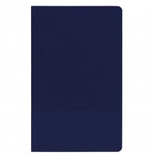 Ежедневник Knit, недатированный, темно-синий