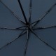 Зонт складной Smooth Move с плавным закрытием, темно-синий