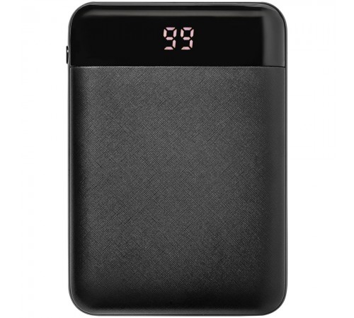 Внешний аккумулятор Uniscend Full Feel 10000 мАч с индикатором, черный