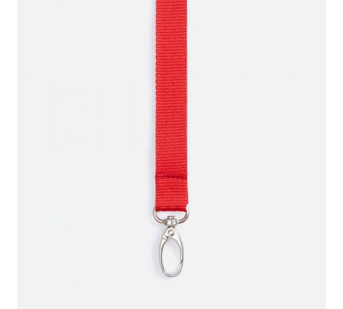 Лента для бейджа Pin, красная
