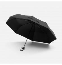 Зонт складной PackWise в чехле-шопере, черный