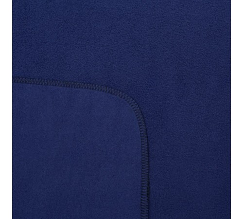 Флисовый плед Warm&Peace XL, синий